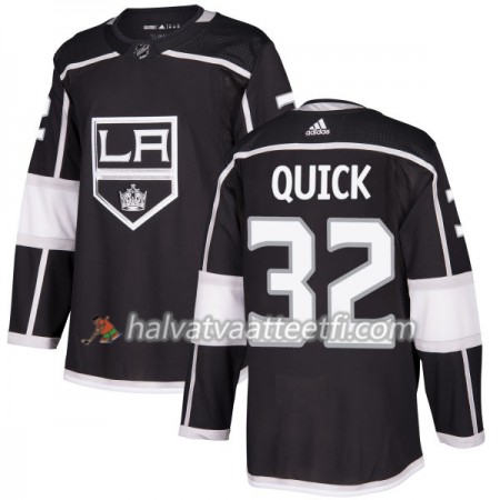 Miesten NHL Los Angeles Kings Pelipaita Jonathan Quick 32 Adidas 2017-2018 Musta Authentic Miesten NHL Los Angeles Kings Pelipaita Jonathan Quick 32 Adidas 2017-2018 Musta Authentic